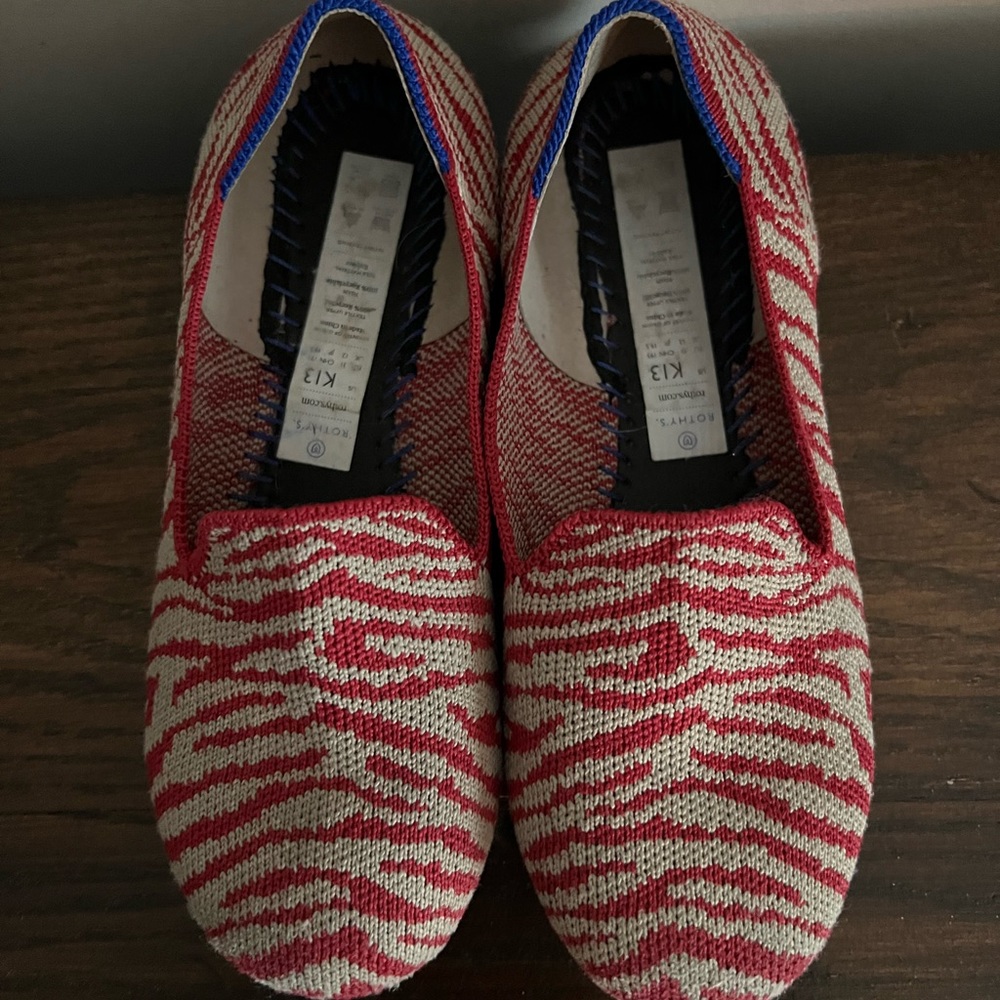 Kids Zebra Rothys (K13)